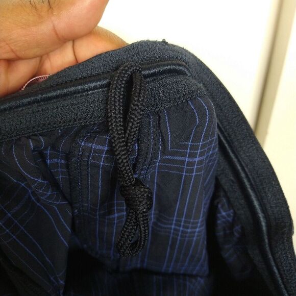 Nike Lightweight Check Swim Shorts Men's Size XXL Blue Embroidered logos - Picture 7 of 10